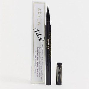 🆕STILA #INTENSE BLACK Stay All Day  Dual-Ended Waterproof Liquid Eye Liner BNIB